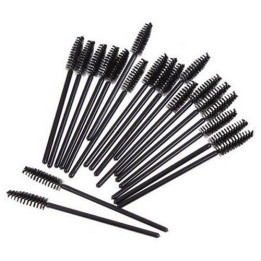 Brosses mascara jetables noires  x 50