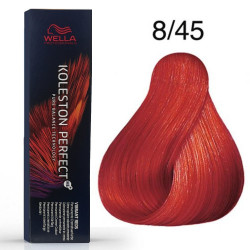 8/45 Light Coppery Mahogany Blond Vibrant Reds Koleston Perfect