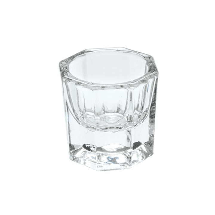 Godets pour acrylique en verre