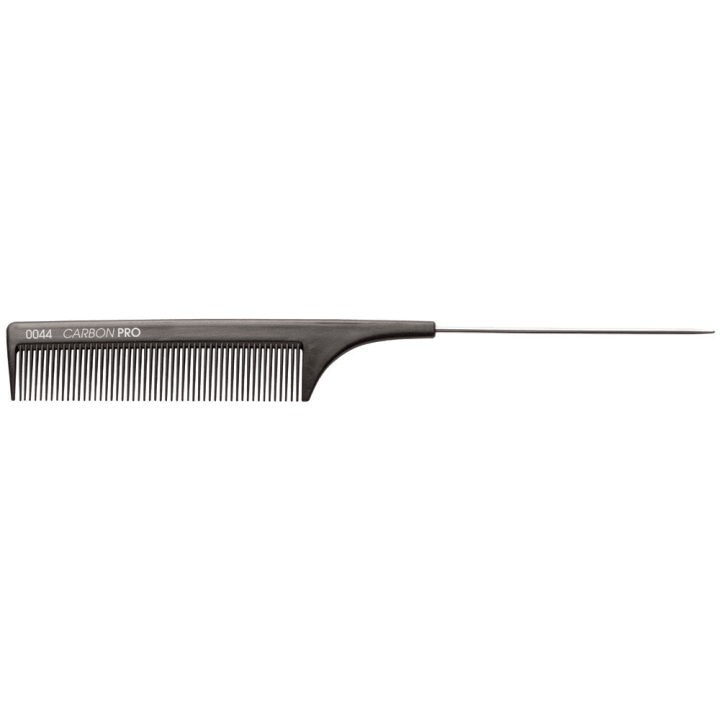 Carbon comb with metallic tail