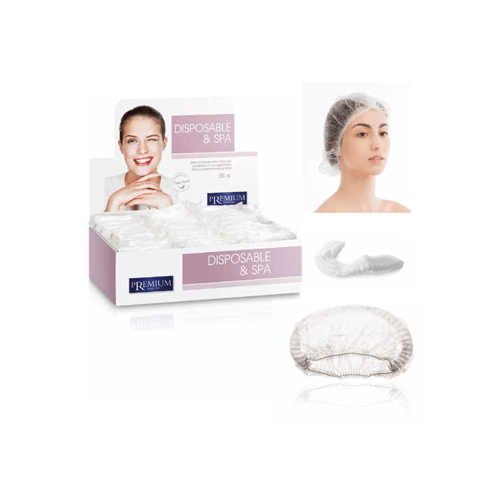 Charlottes jetables Distributeur de 100 sachets individuels