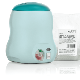 Hot sterilizer with Steril Tre quartz microbeads