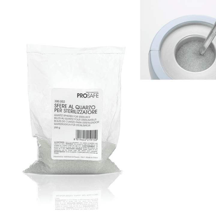 Quartz balls for 250g sterilizer bag