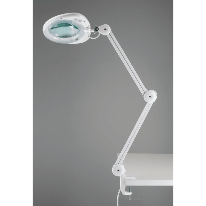 Lampe loupe 5D LED sur socle de table
