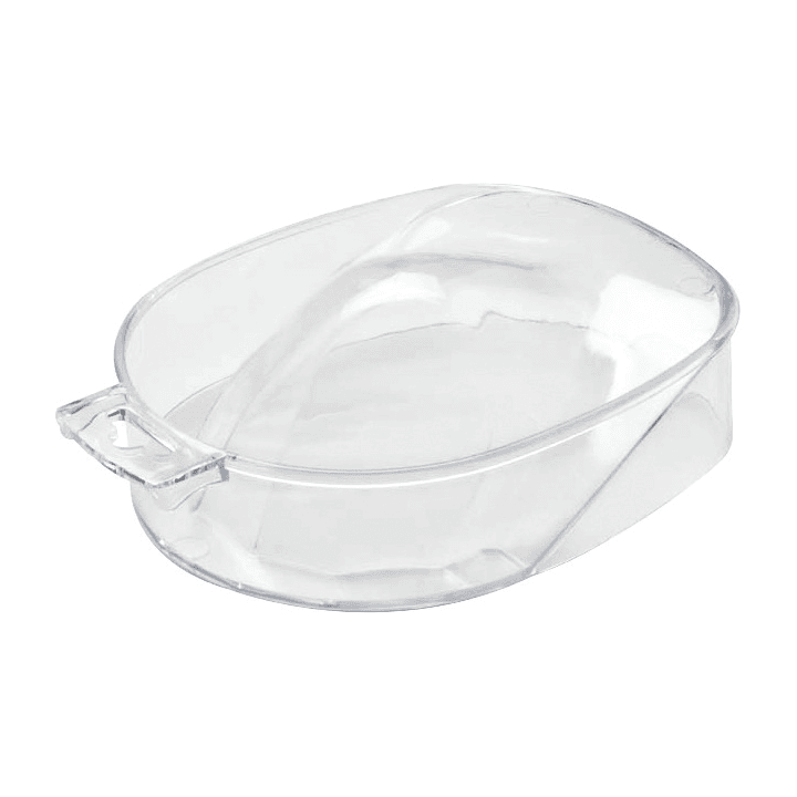 Transparent manicure bowl