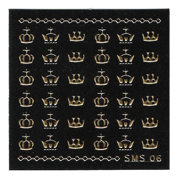 Stickers dorados: efecto oro elegante para decorar tus uñas