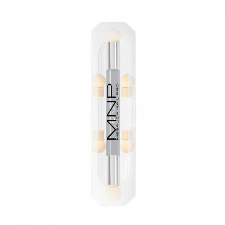 MNP degraded shadow double-tipped sponge brush