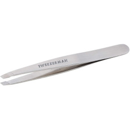 Tweezers Slant silver Tweezerman