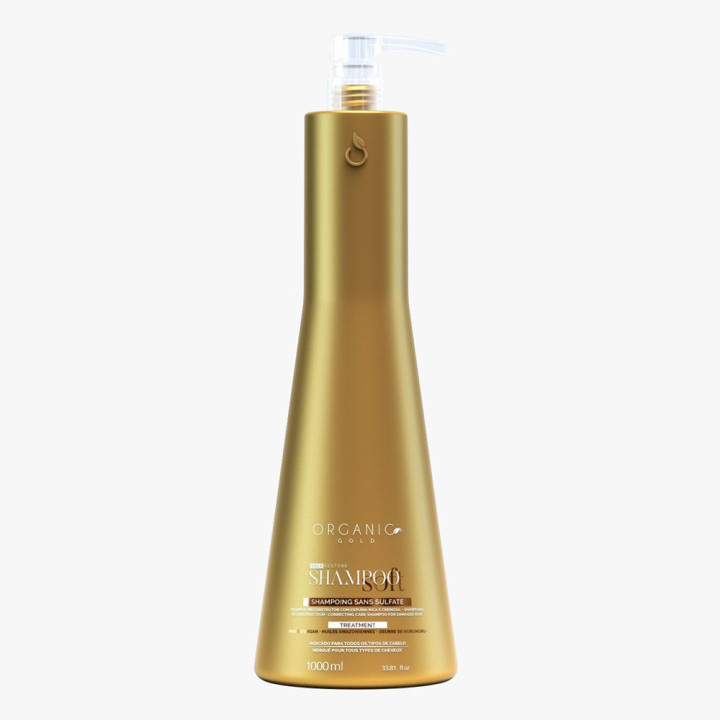 Champú suave sin sulfato Organic Gold 1L