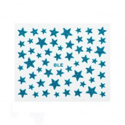 Pegatinas de estrella azul