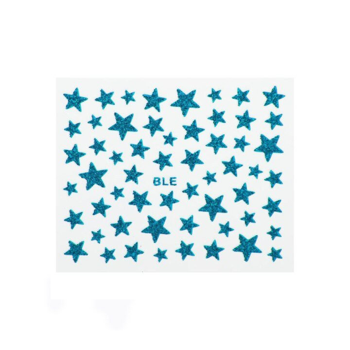 Stickers étoile bleu