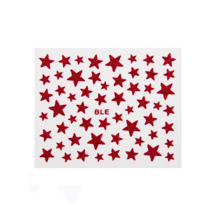 Stickers étoile rouge