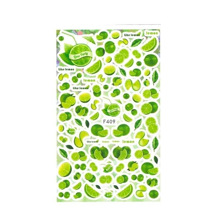 Stickers F409 Citron
