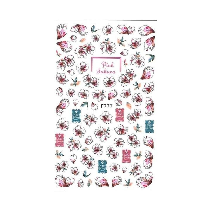 Stickers F777 Pink Sakura