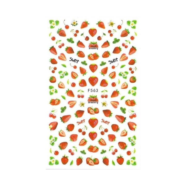Stickers F563 Fraise