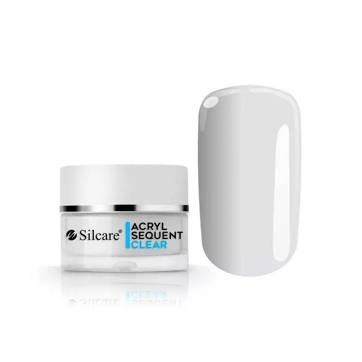 Clear acrylic powder