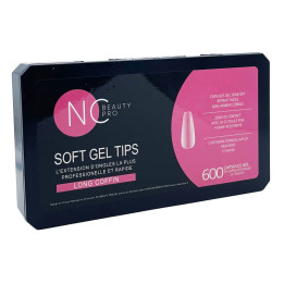 American capsules SOFT GEL TIPS Long Coffin