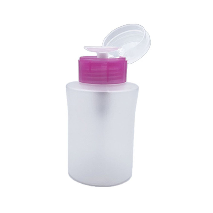 Flacon pompe bouchon rose 200ml