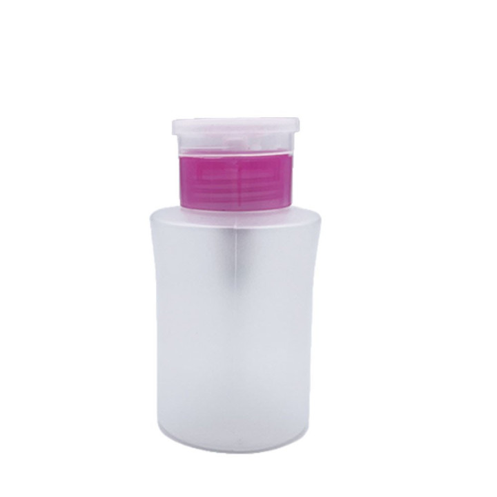 Flacon pompe bouchon rose 200ml