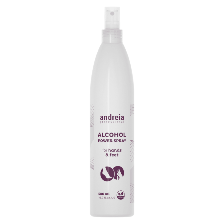 Mãos e pés pulverizam desinfectante Andreia nC-Beauty Pro.