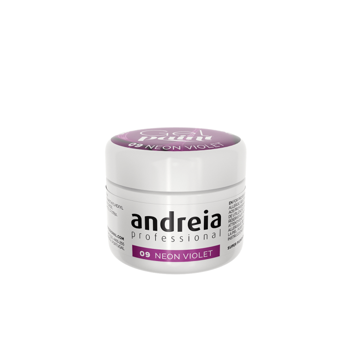 Gel Paint Neon Violet 09 Andreia - Vegan