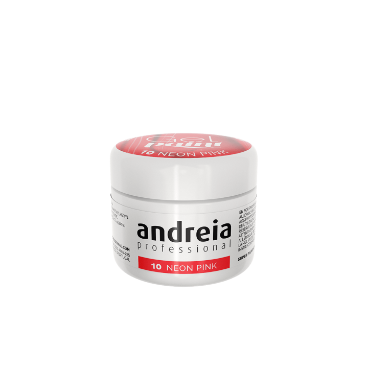 Gel Paint Neon Pink 10 Andreia - Vegan