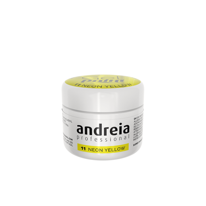 Gel Paint Neon Jaune 11 Andreia - Vegan