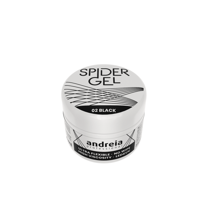 Spider Gel Ultra Flexible Andreia - Vegan 02 Black