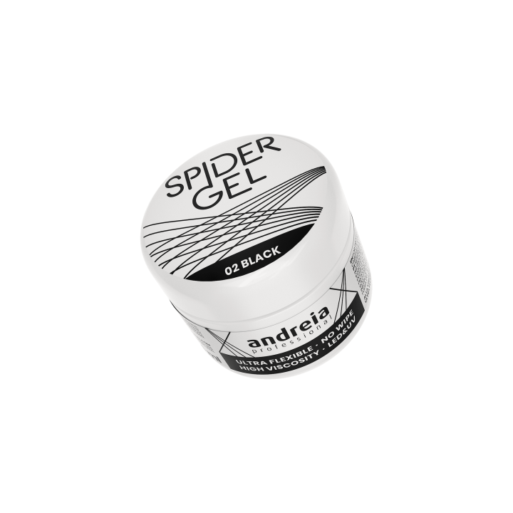 Spider Gel Ultra Flexible Andreia - Vegan 02 Black