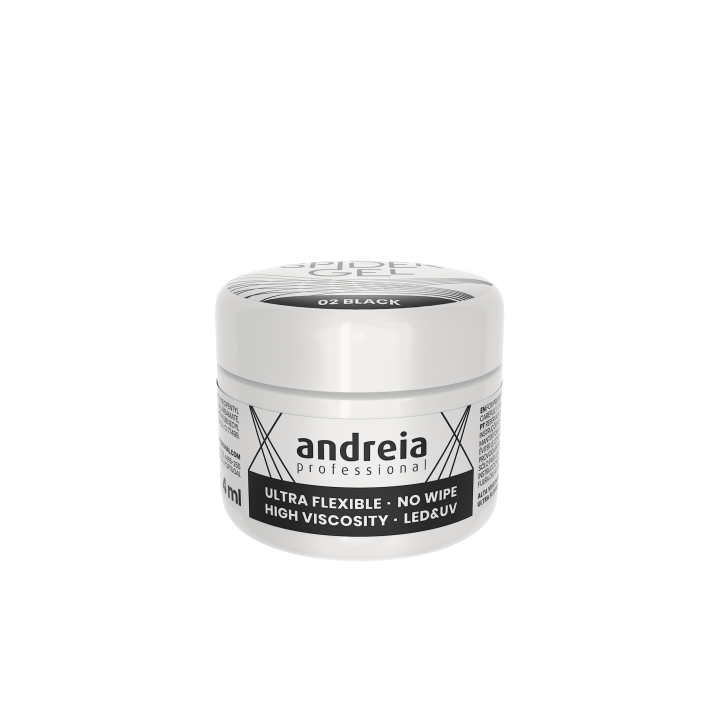 Spider Gel Ultra Flexible Andreia - Vegan 02 Black
