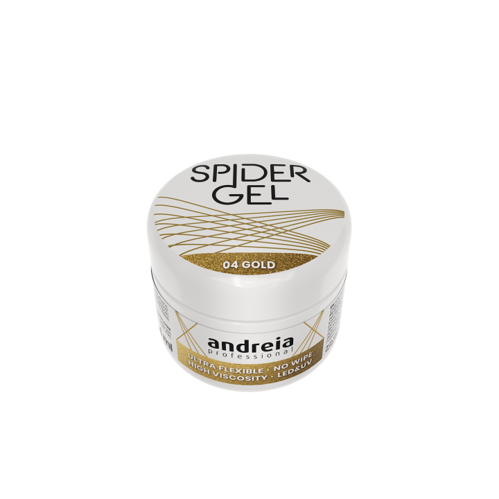 Spider Gel Ultra Flexible Andreia - Vegan 04 Gold