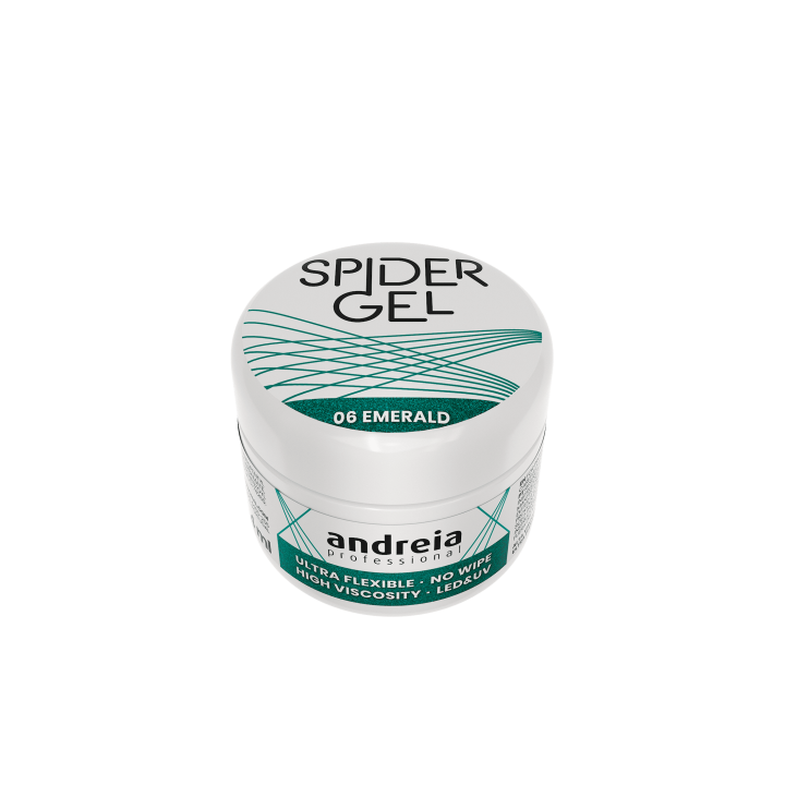 Spider Gel Ultra Flexible Andreia - Vegan 06 Emerald