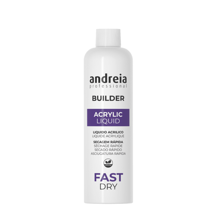 Fast-drying Acrylic Liquid Andreia Professional 250ml - Vegan
