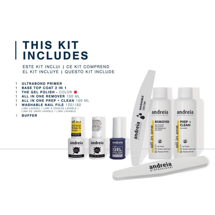 The Gel Polish Pro Kit Andreia - Vegan