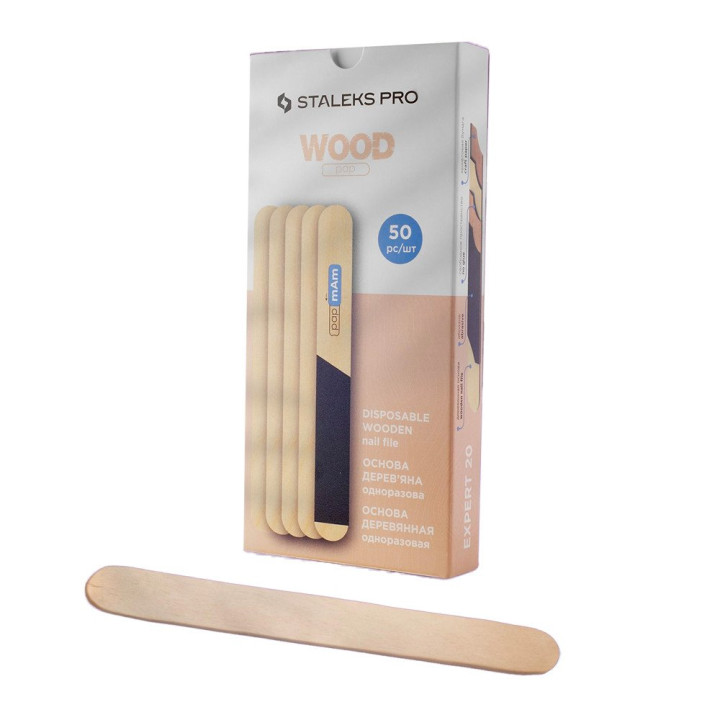 La base de madera para limas de uñas Staleks