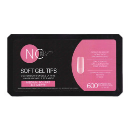 American capsules All Matt SOFT GEL TIPS medium Square