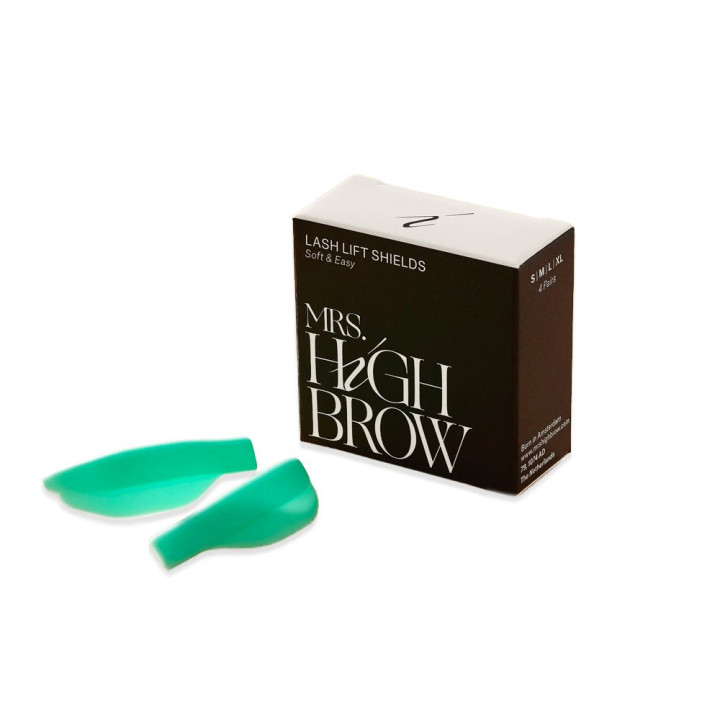 Lash Lift Shields también se usan Mrs Highbrowla herramienta revolucionaria para sublimar sus pestañas