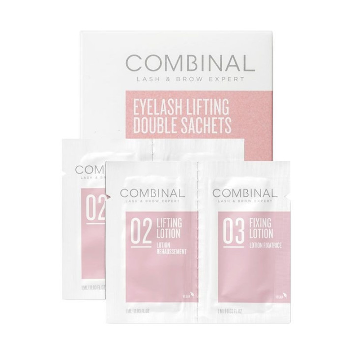 Realza tus pestañas con Lociones Lifting y Fijadoras Combinal