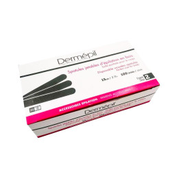 Spatules jetables d'épilation DERMEPIL x 10
