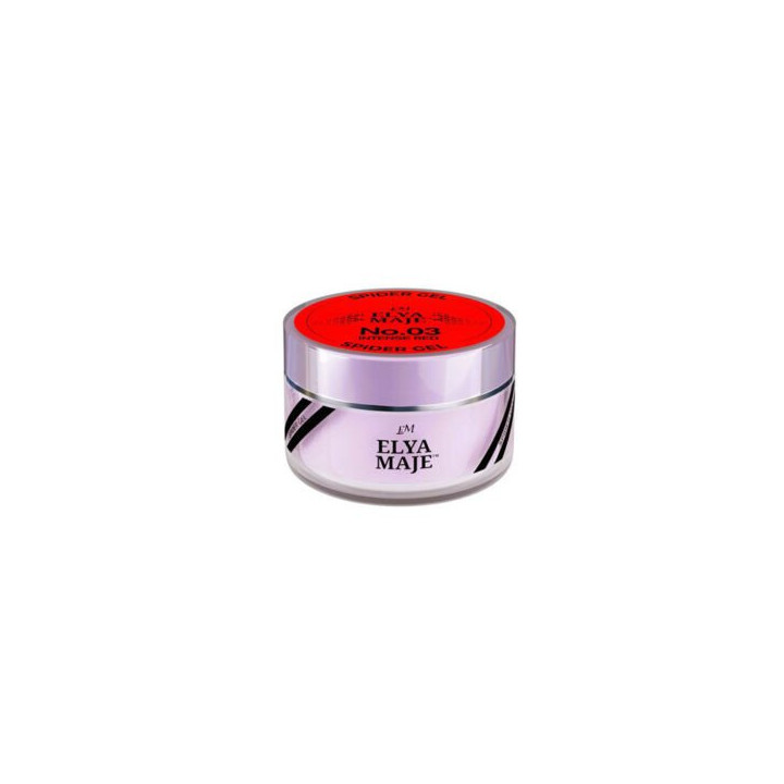 Spider Gel - Intense Red 03 - Elya Maje