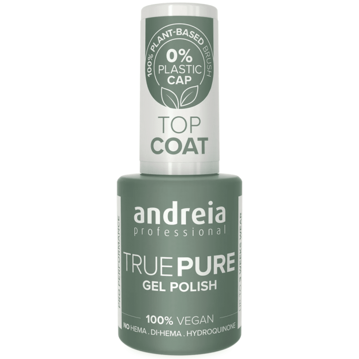 Top Coat TRUE PURE Andreia : Brillance y Vegan Care