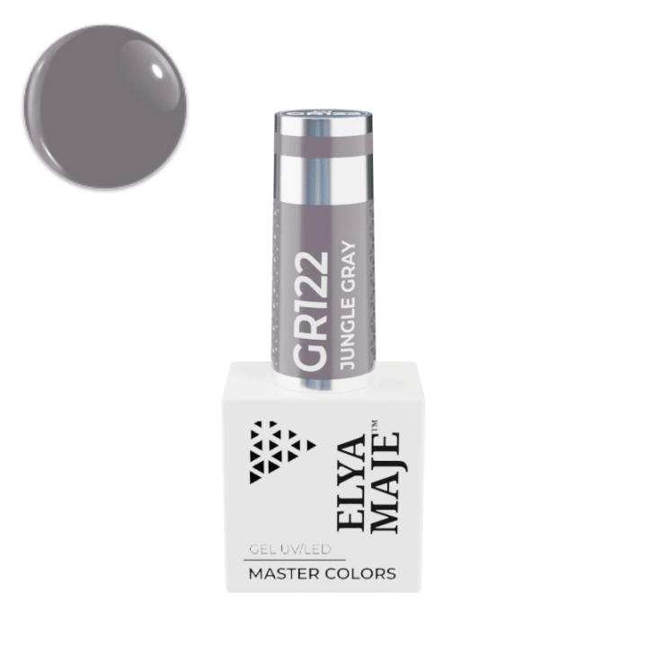 Vernis Semi Permanent – N° 122 – Jungle Gray– Elyamaje