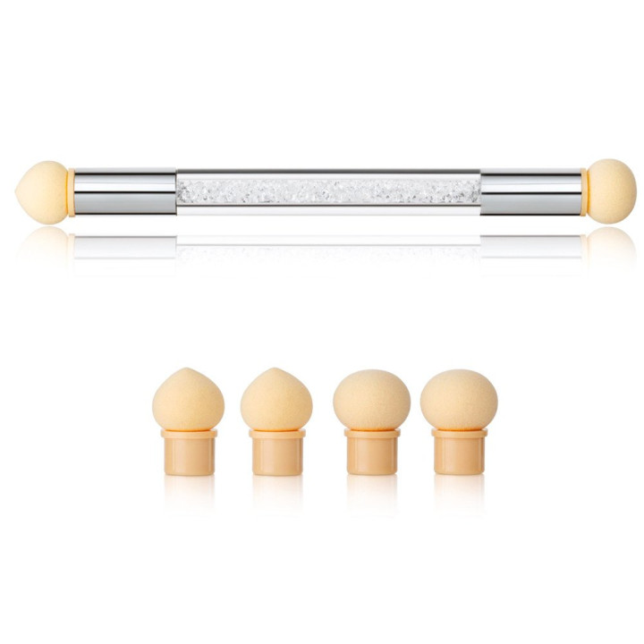 Pinceau Babyboomer double pointe ombre dégradé NAIL SYSTEM