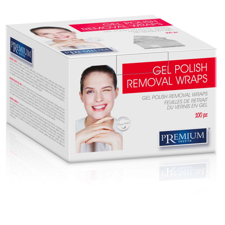 Xanitalia Papillottes for Retrait Vernis - 100 bottle