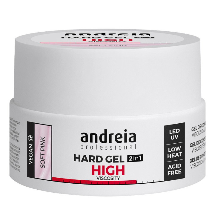 Hard Gel High Soft Pink Andreia Professional 22g