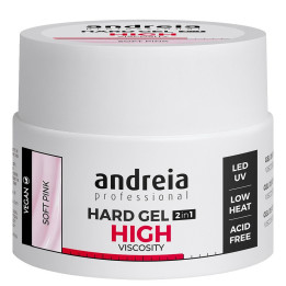 Hard Soft Pink Gel Andreia Pro: Sublima tus manicures
