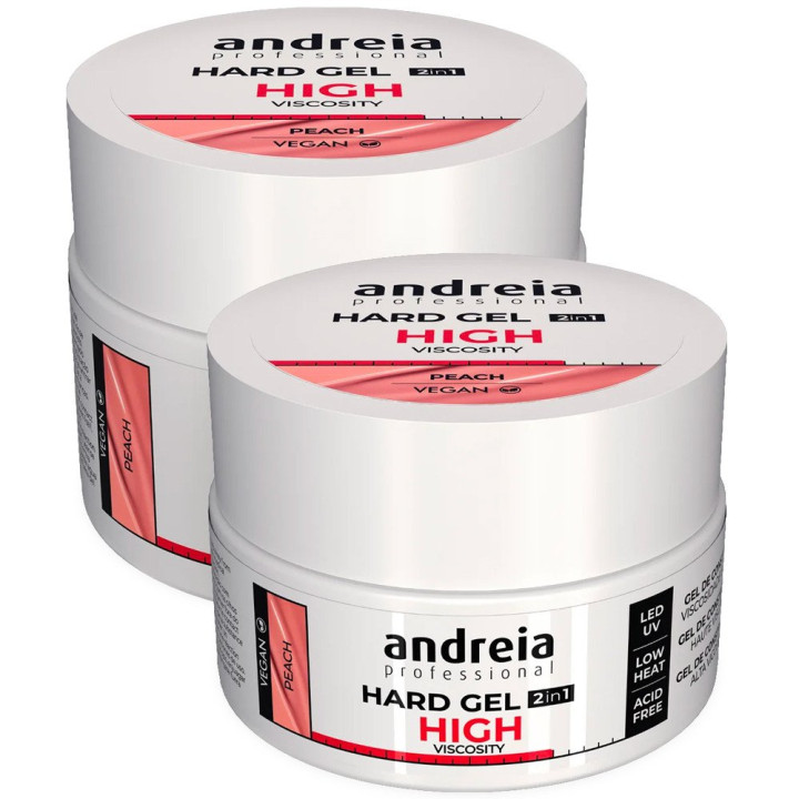 Hard Gel Peach Andreia: Perfección para profesionales
