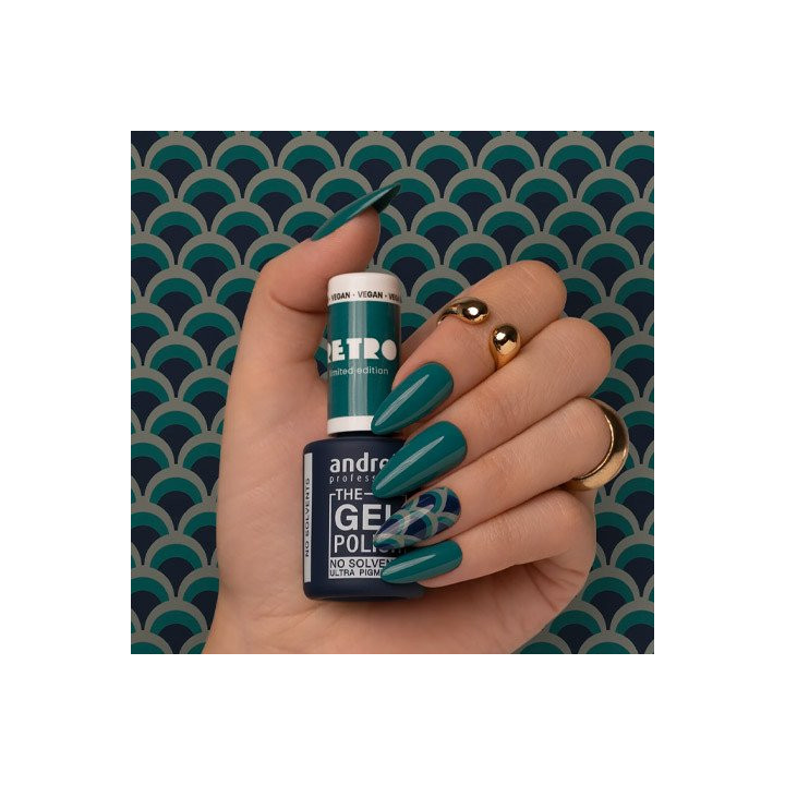 Vernis The Gel Polish Andreia Retro Bleu Turquoise 10,5ml