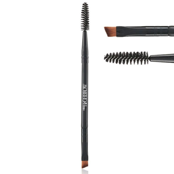 Angled Brush & Spoolie Duo Mrs Highbrow: Perfect Brows Every Day