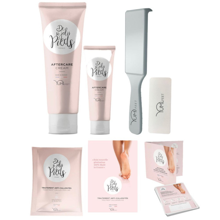Kit de 15 soins Yumi Feet "De Si Jolis Pieds" - Callus Peeling
